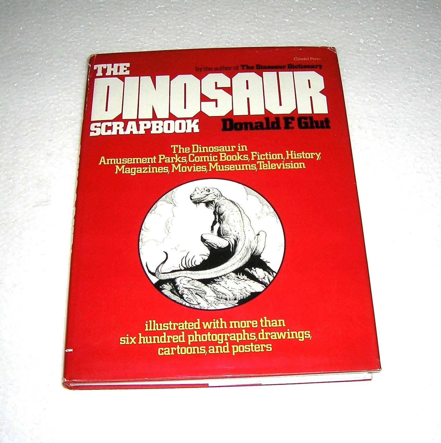 Dinosaur Scrapbook-The book cover