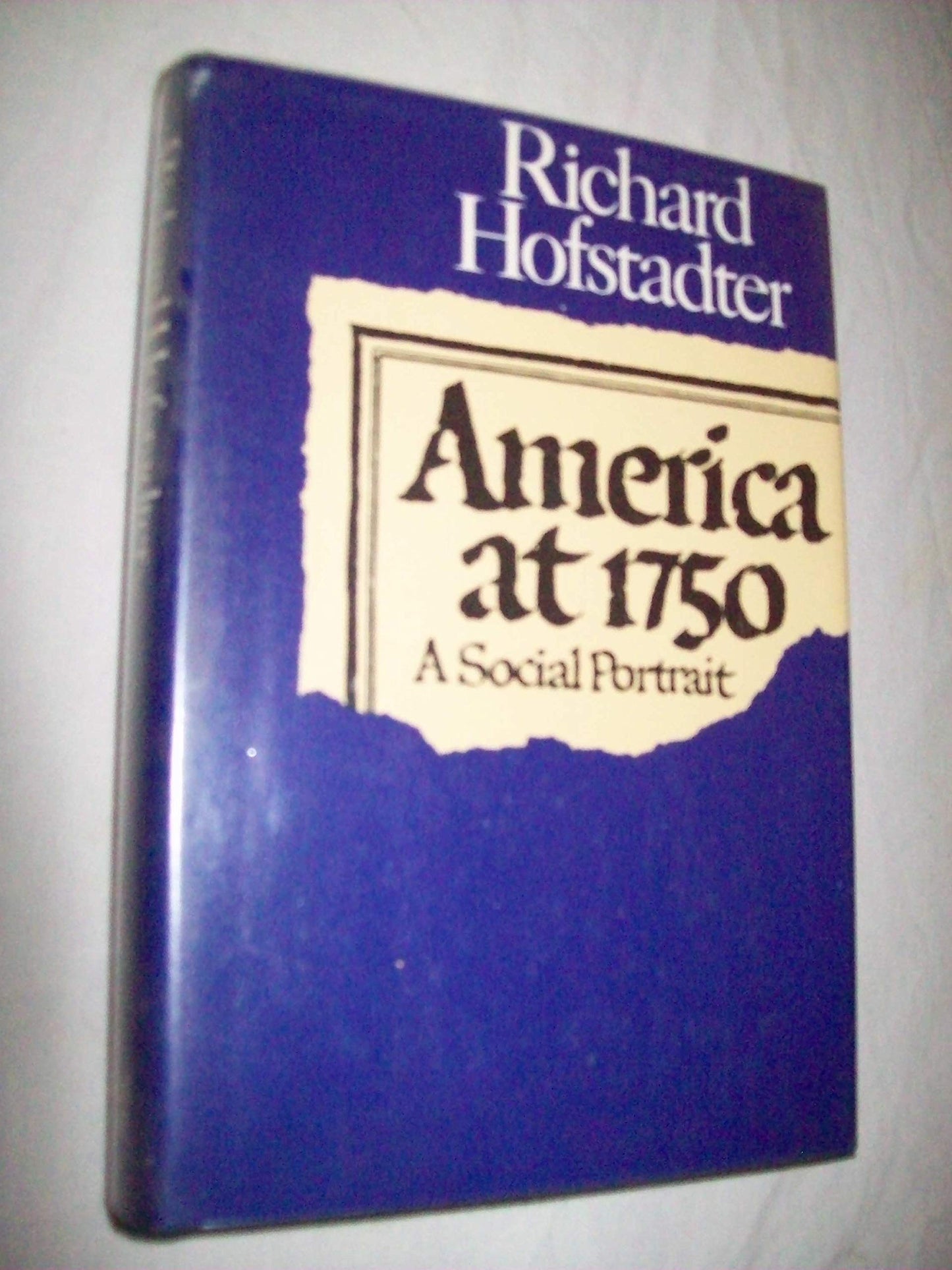 America at 1750: A Social Portrait book cover