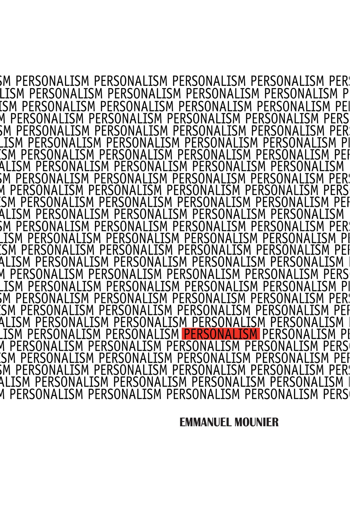Personalism book cover