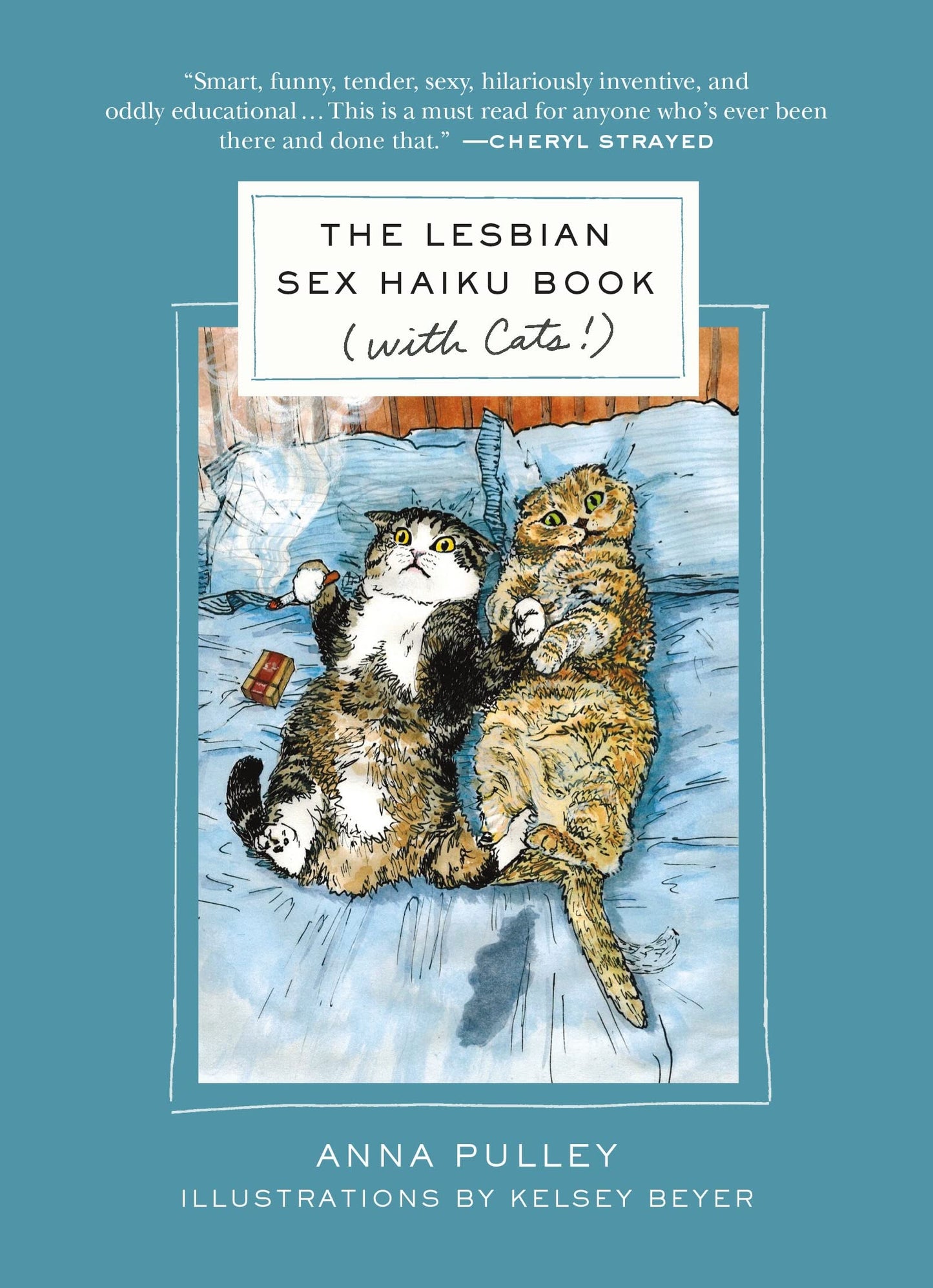 Lesbian Sex Haiku Book (with Cats!) book cover