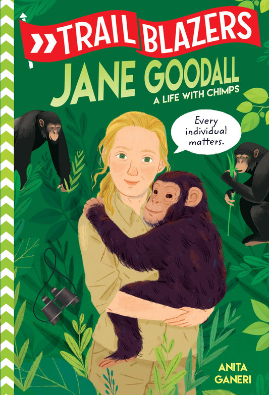 Trailblazers: Jane Goodall: A Life with Chimps book cover