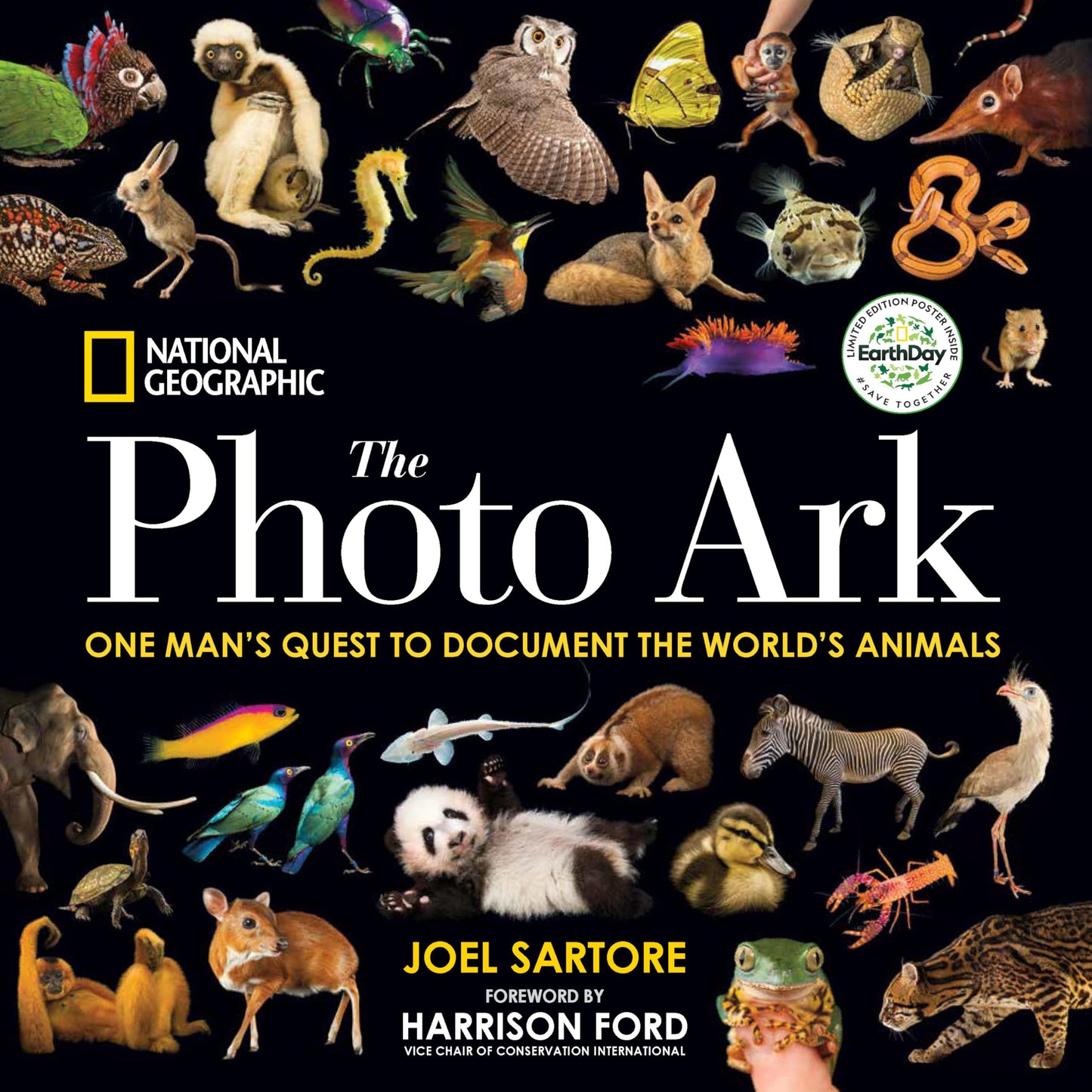 National Geographic the Photo Ark Limited Earth Day Edition: One Man's Quest to Document the World's Animals (Special) book cover