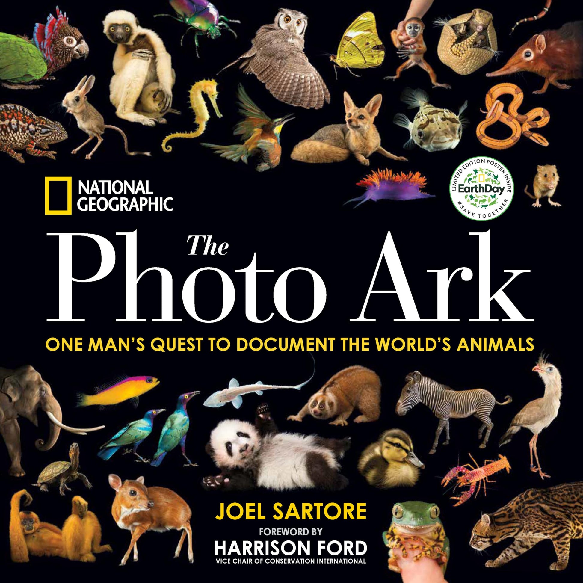 National Geographic the Photo Ark Limited Earth Day Edition: One Man's Quest to Document the World's Animals (Special) book cover