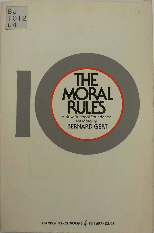 Moral Rules book cover