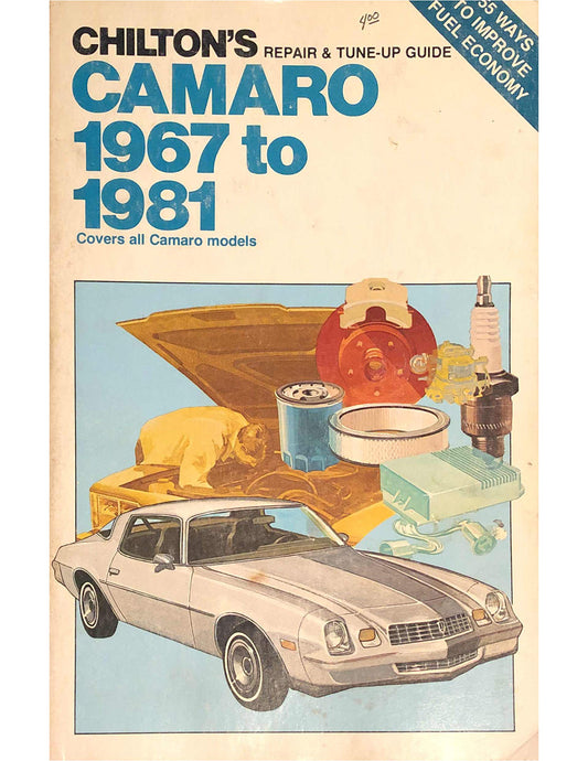 Camaro 1967-81 book cover