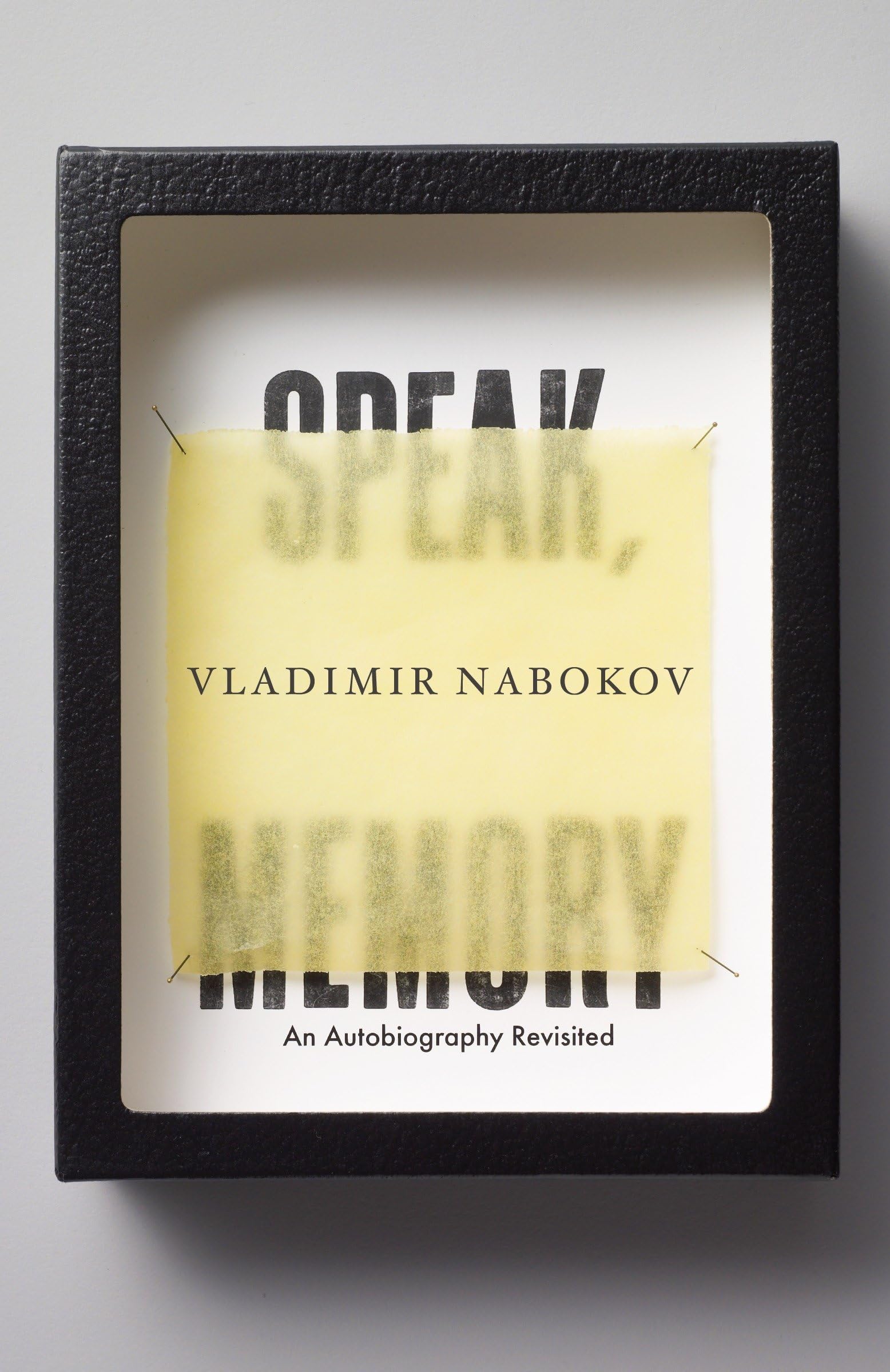 Speak, Memory book cover