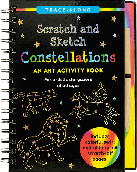 Constellations (Scratch and Sketch) book cover