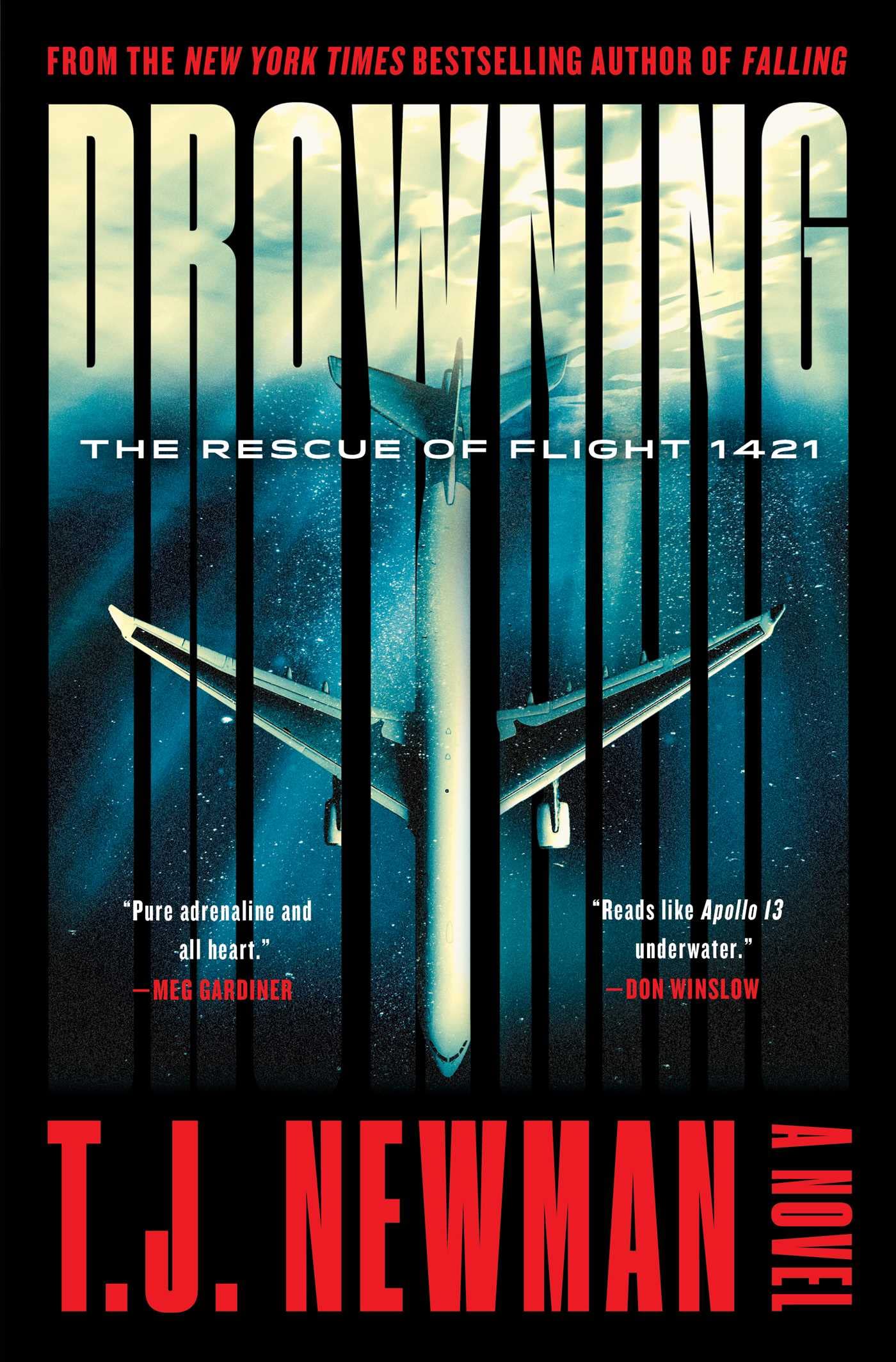 Drowning: The Rescue of Flight 1421 (a Novel) book cover