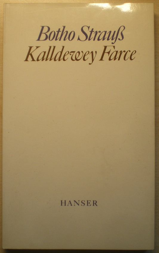Kalldewey, Farce (German Edition) book cover