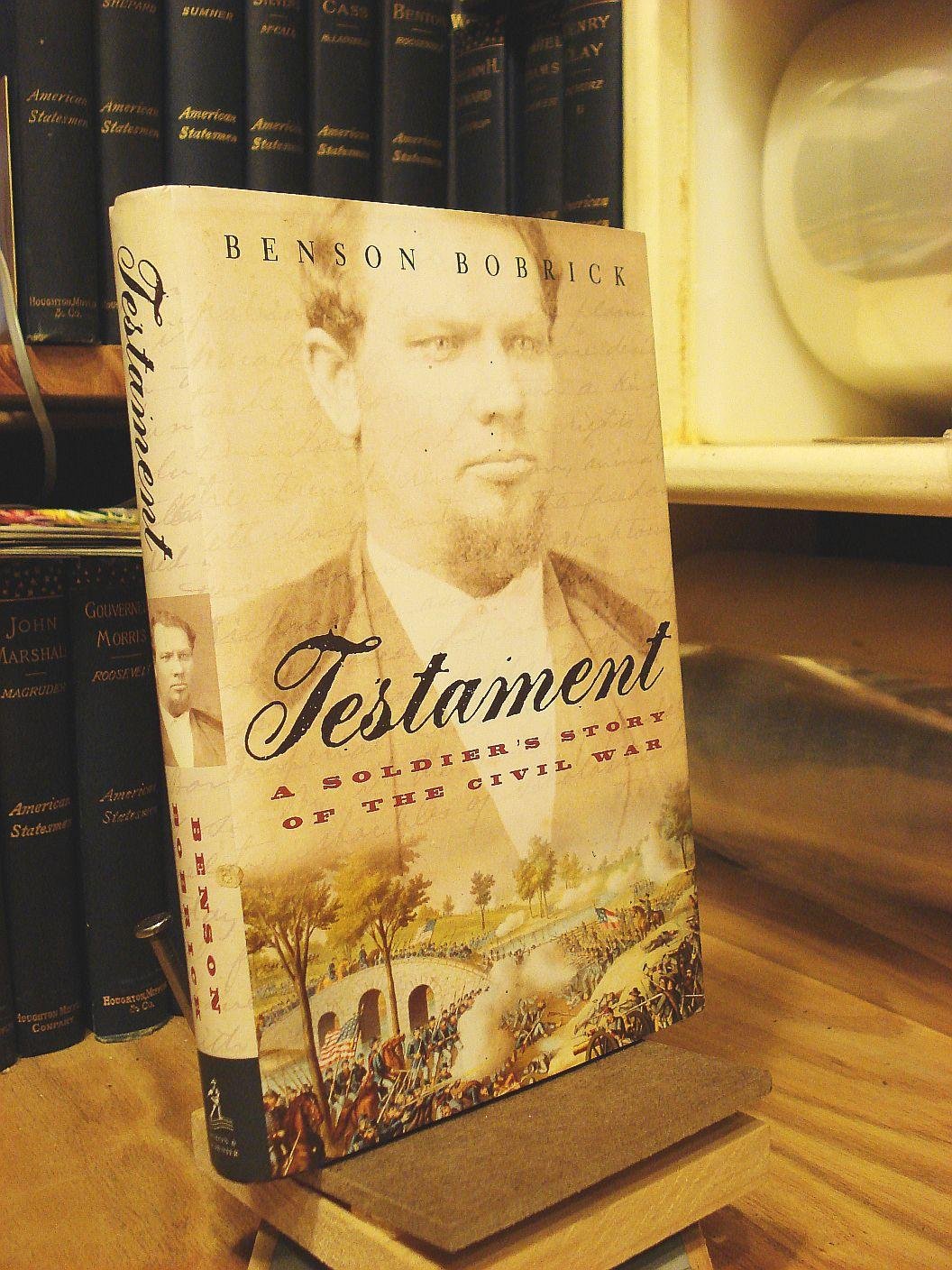 Testament: A Soldier's Story of the Civil War book cover