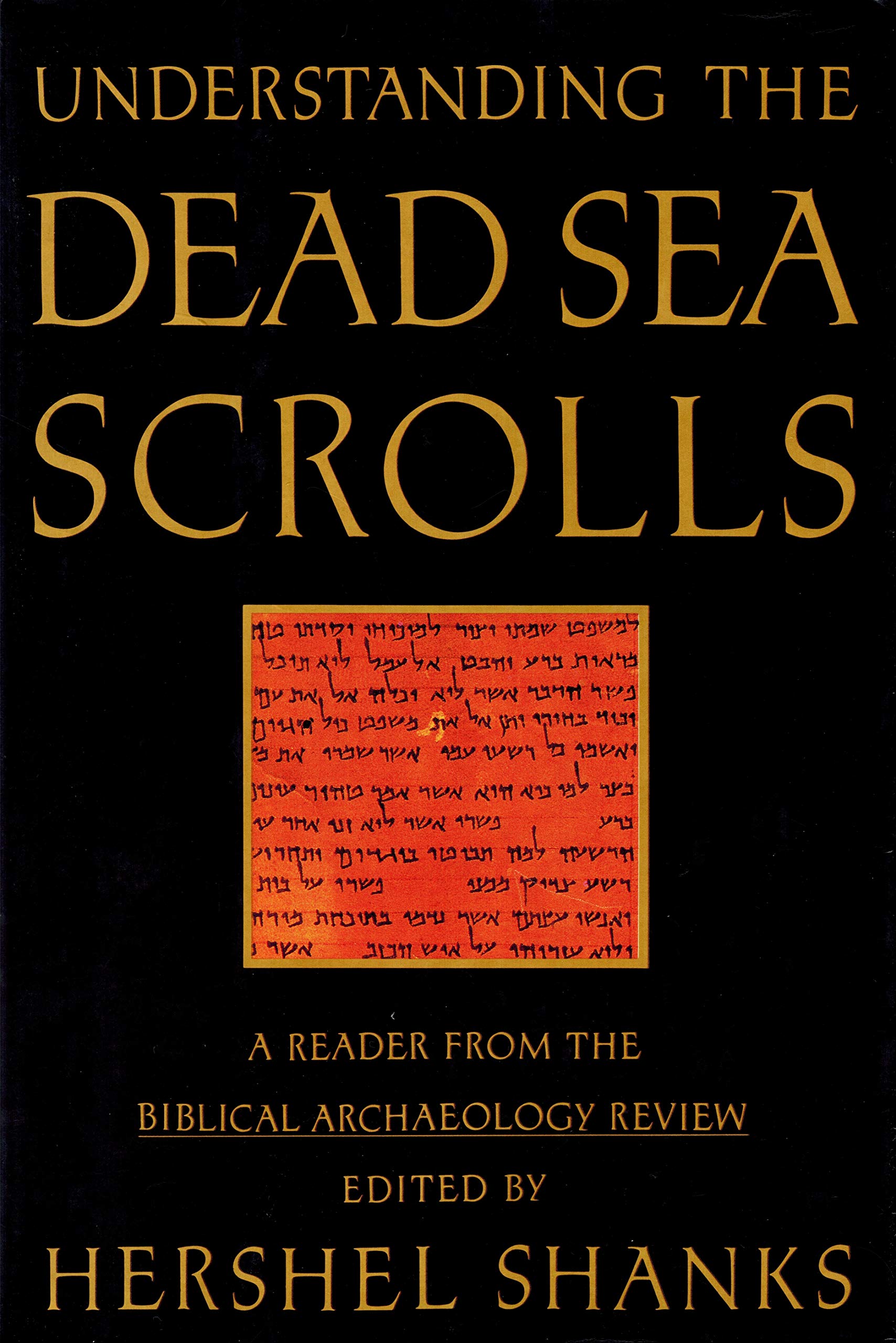 Understanding the Dead Sea Scrolls: A Reader from the Biblical Archaeology Review book cover