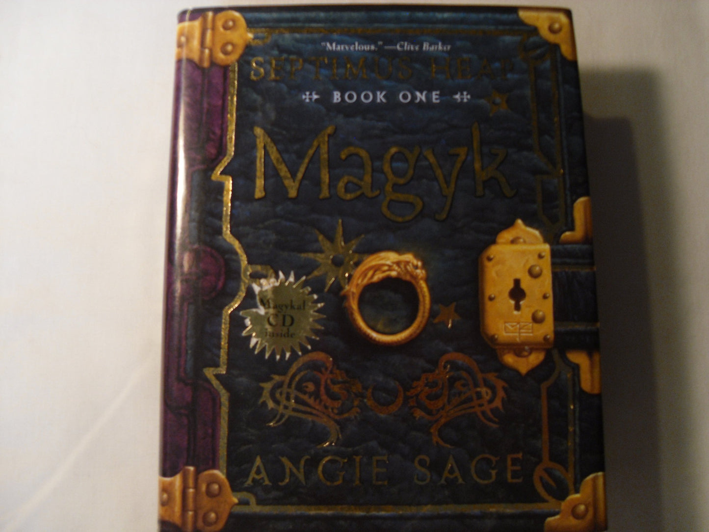 Magyk book cover