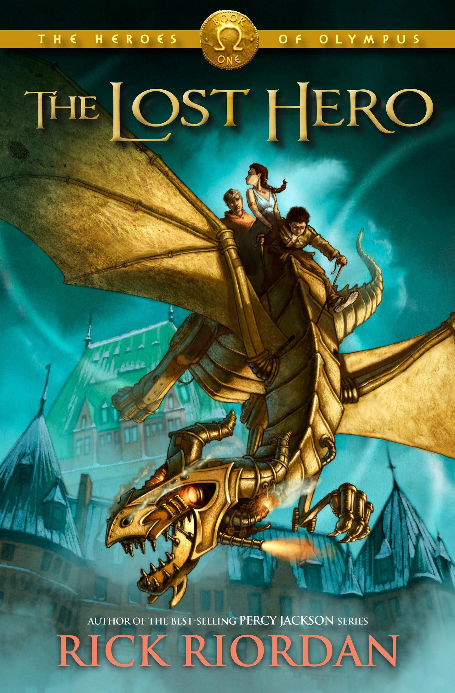 Heroes of Olympus, The, Book One the Lost Hero (Heroes of Olympus, The, Book One) book cover
