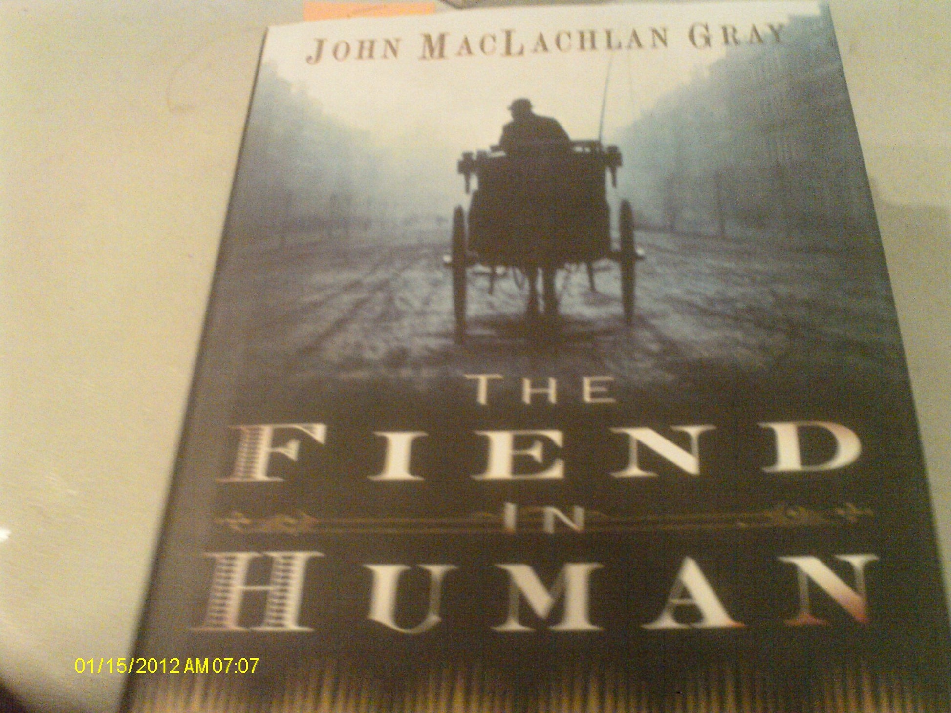 Fiend in Human: A Victorian Thriller book cover