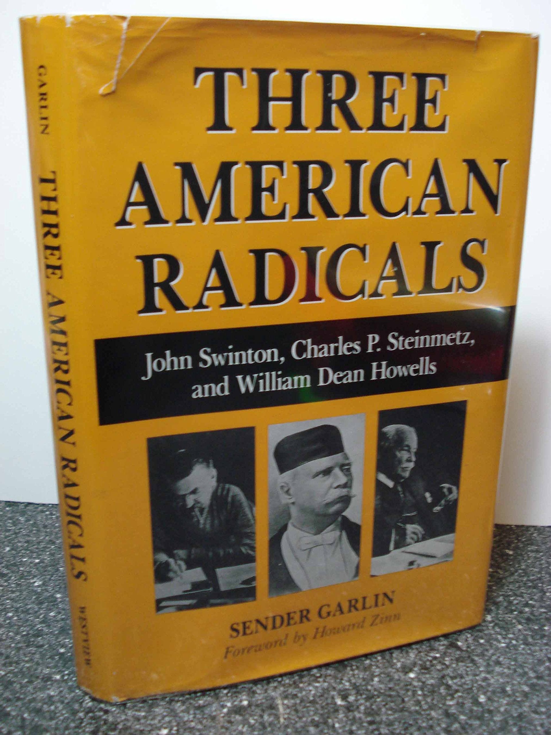 Three American Radicals: John Swinton, Charles P. Steinmetz, and William Dean Howells book cover