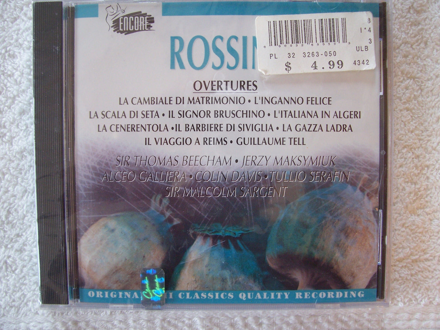 Rossini: Overtures book cover