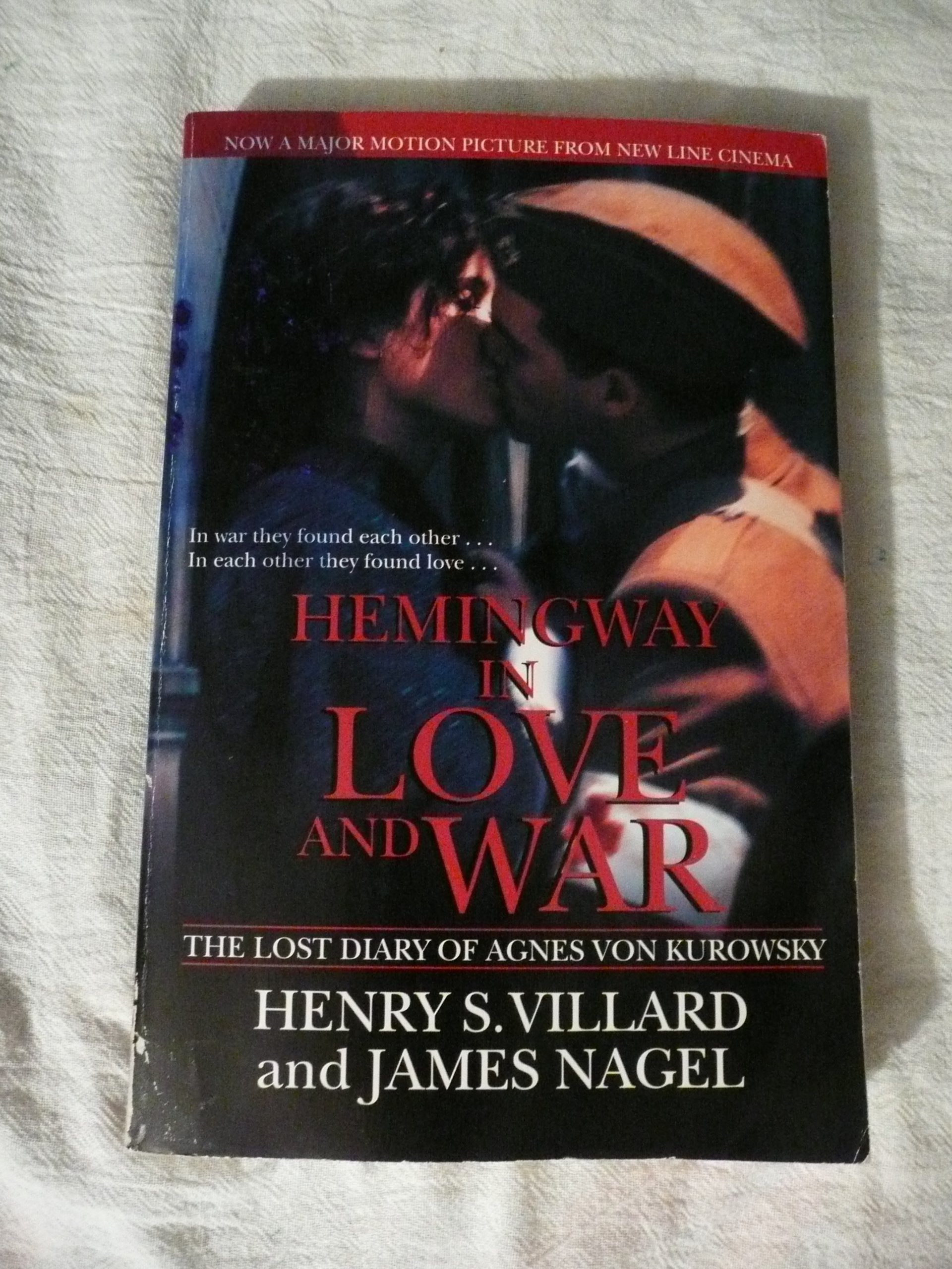 Hemingway in Love and War: The Lost Diary of Agnes Von Kurowsky book cover