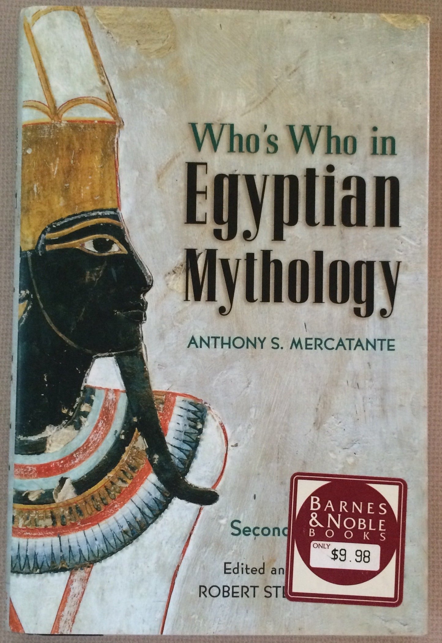 Who's Who in Egyptian Mythology book cover