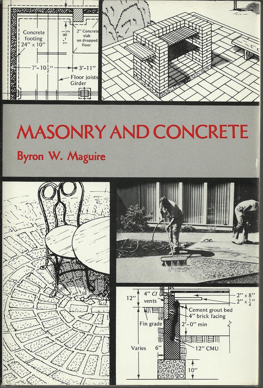 Masonry and Concrete book cover
