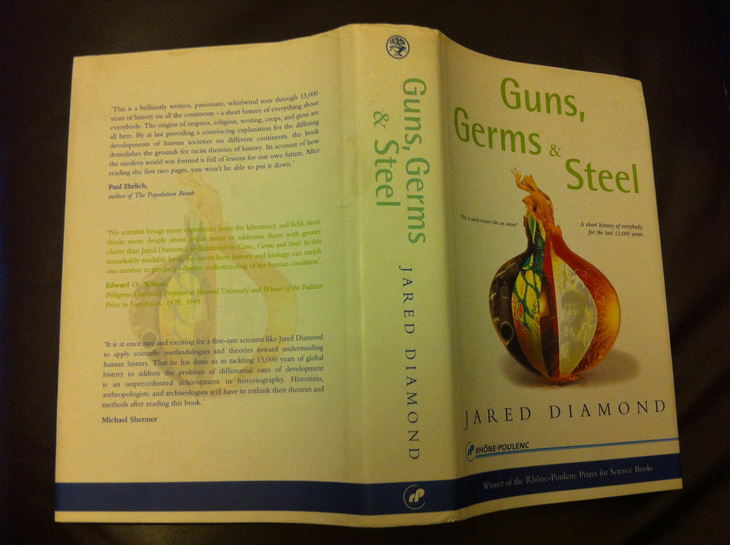 Guns, Germs, and Steel: The Fates of Human Societies book cover