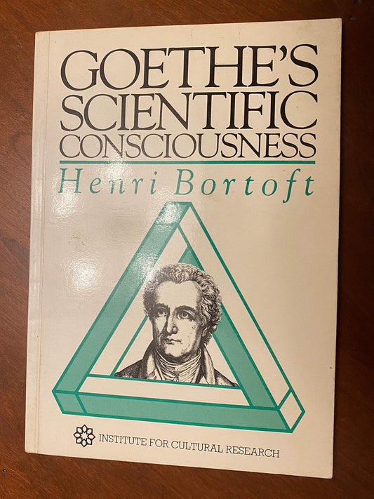 Goethe's Scientific Consciousness book cover