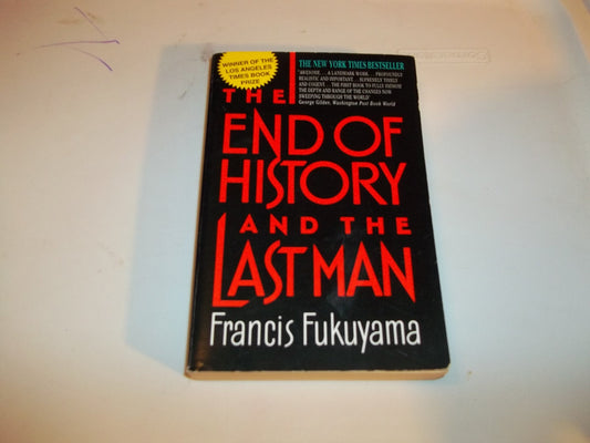 End of History and the Last Man book cover
