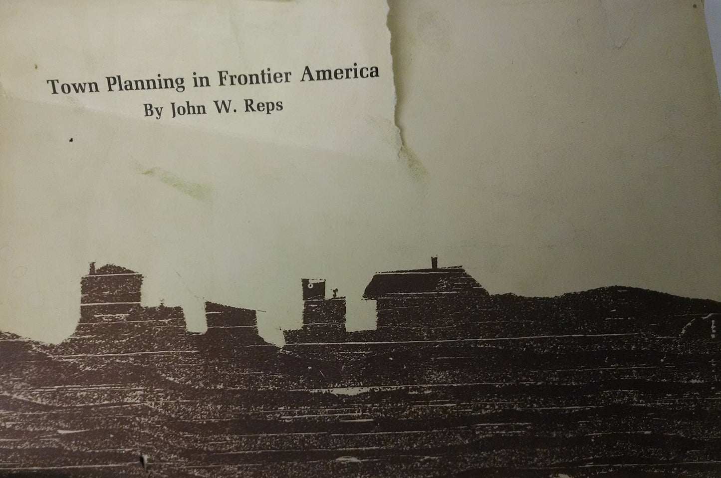 Town Planning in Frontier America book cover