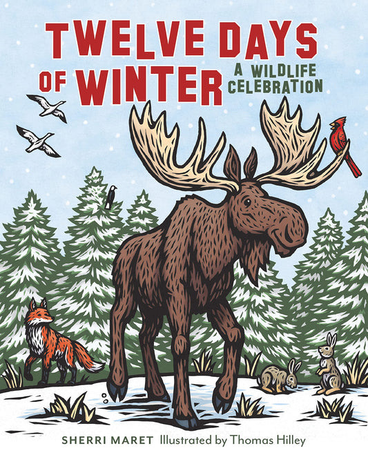 Twelve Days of Winter: A Wildlife Celebration book cover