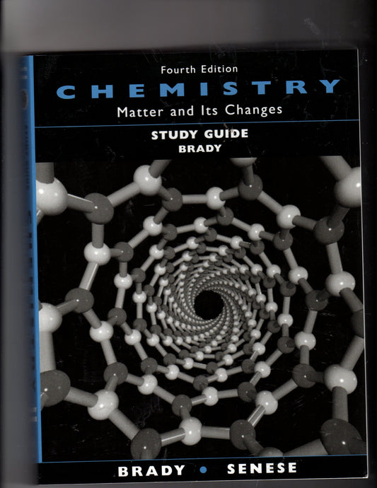 Study Guide to Accompany Chemistry: Matter and Its Changes, 4th Edition (Revised)