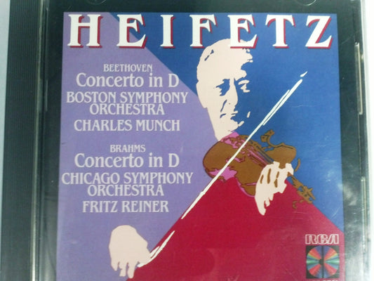 Beethoven: Violin Concerto in D / Brahms: Violin Concerto in D book cover
