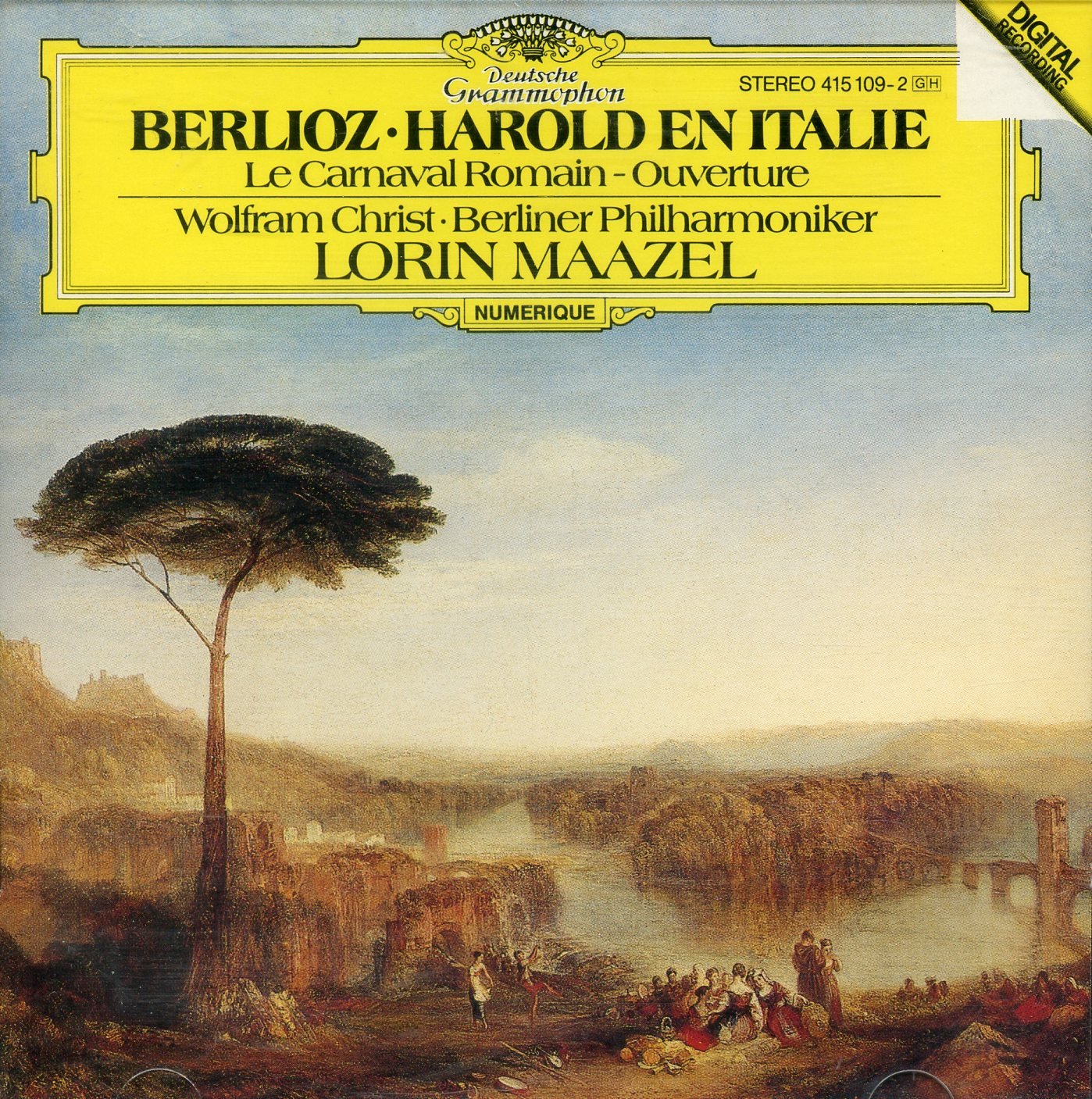 Berlioz: Harold En Italie, Le Carnival Romain - Ouverture book cover