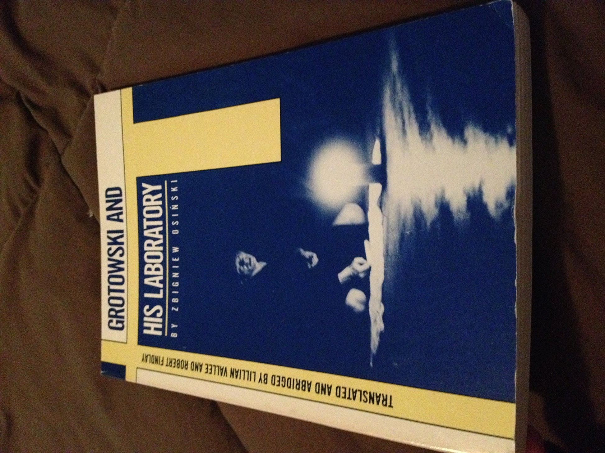 Grotowski in His Laboratory book cover