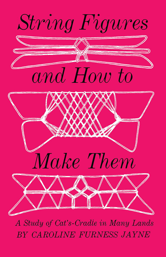 String Figures and How to Make Them: A Study of Cat's Cradle in Many Lands book cover