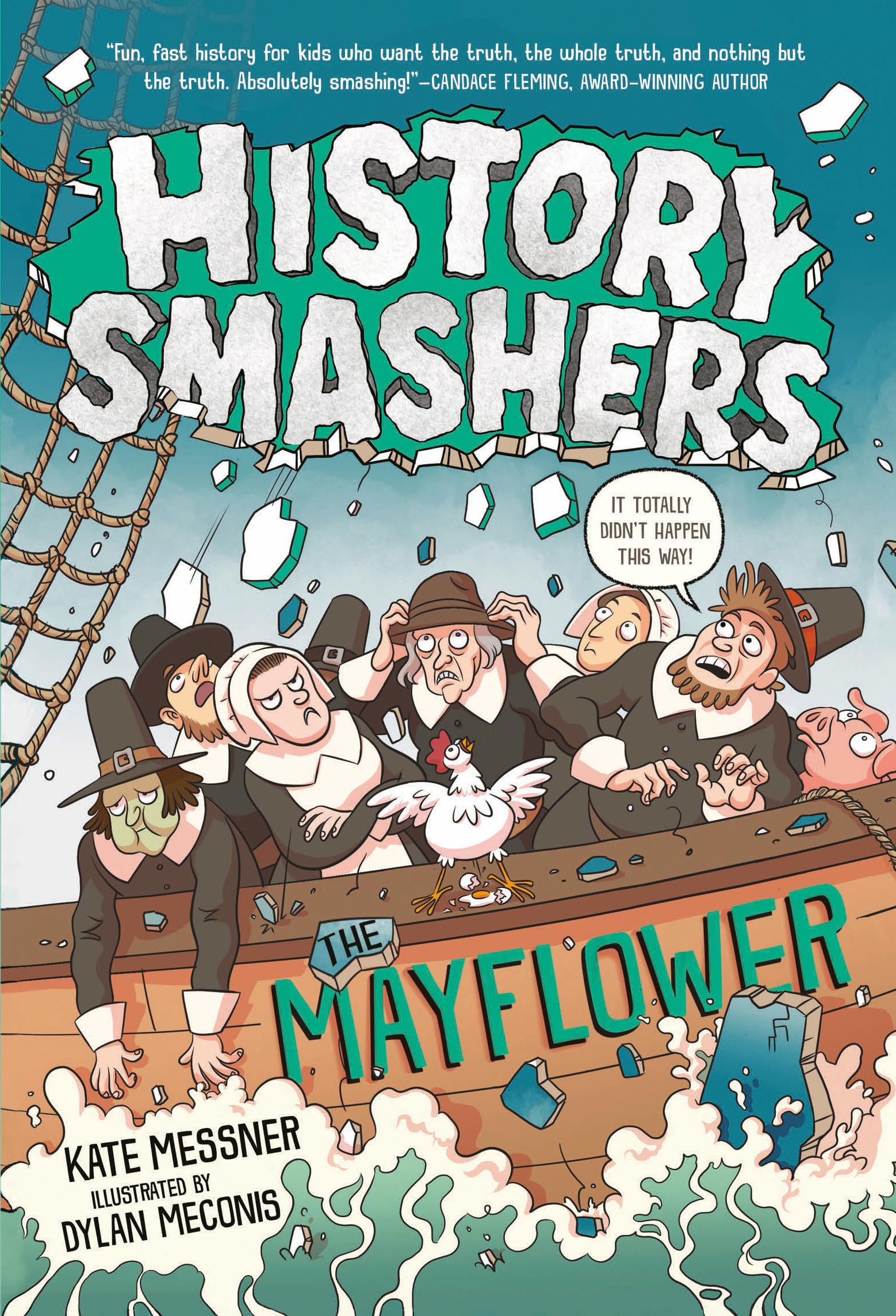 History Smashers: The Mayflower book cover