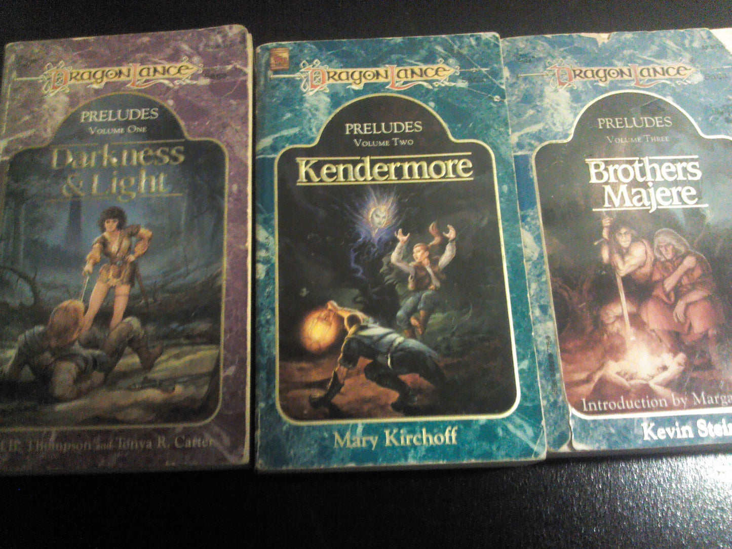 DragonLance Preludes and Preludes II 6 Book Series book cover