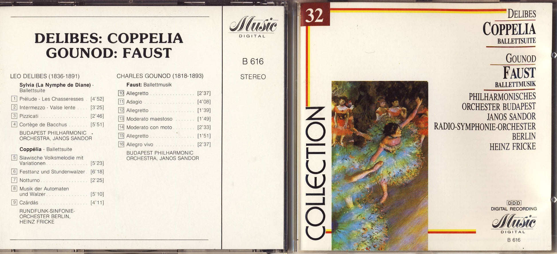 Delibes:Coppelia Gounod:Faust book cover