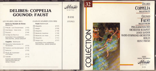 Delibes:Coppelia Gounod:Faust book cover