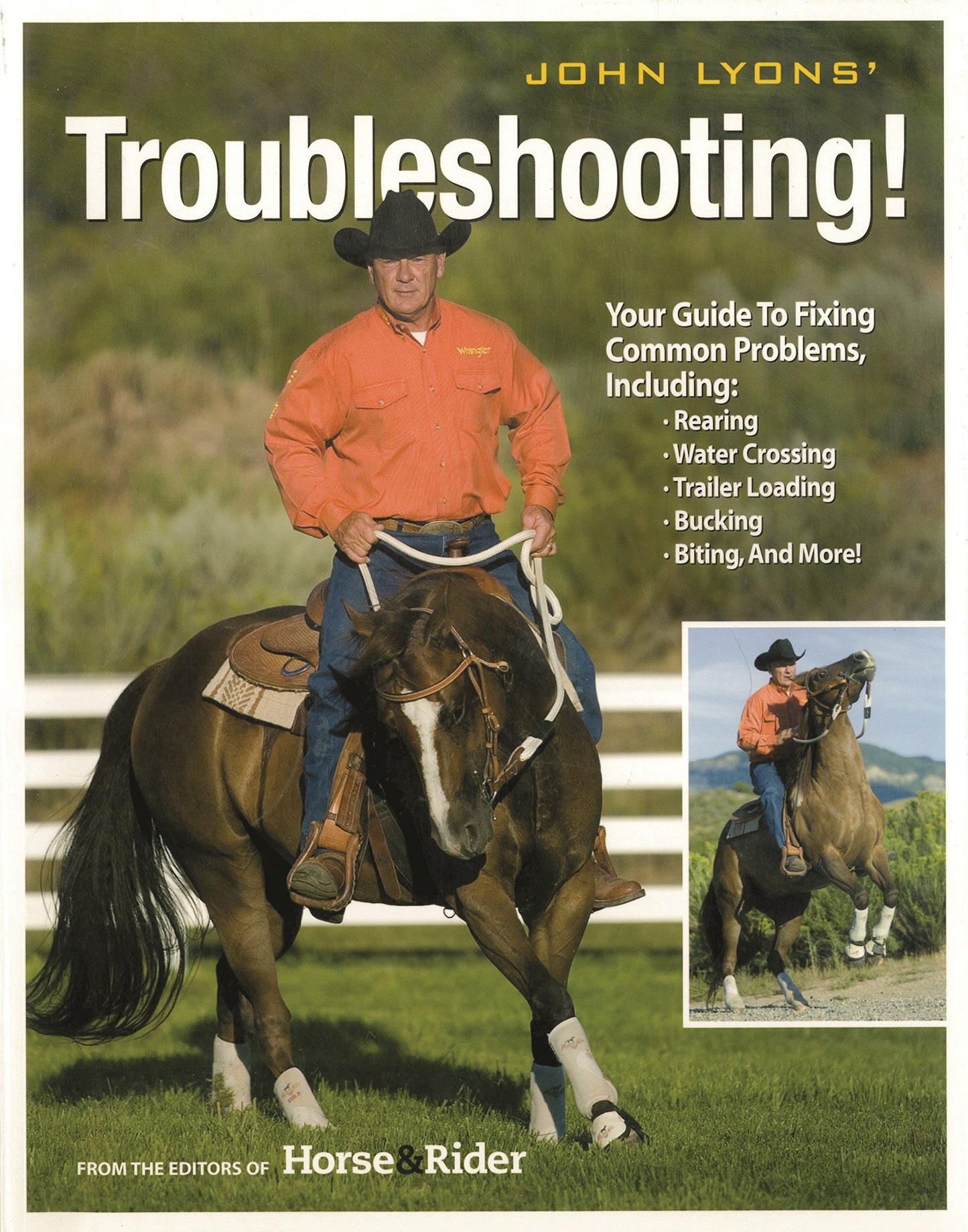 John Lyons' Troubleshooting!: The English Rider's Complete Guide to Daily Care and Competition book cover