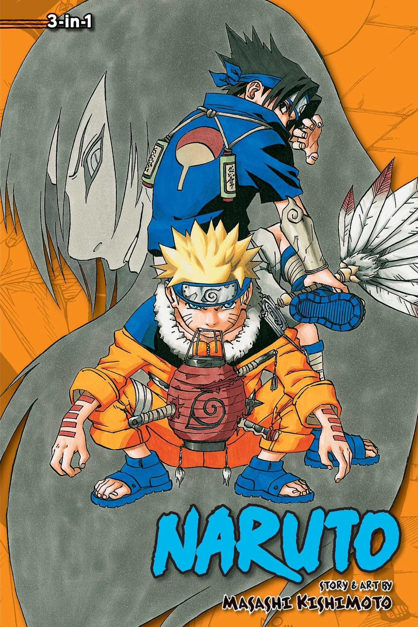 Naruto (3-In-1 Edition), Vol. 3: Includes Vols. 7, 8 & 9 book cover