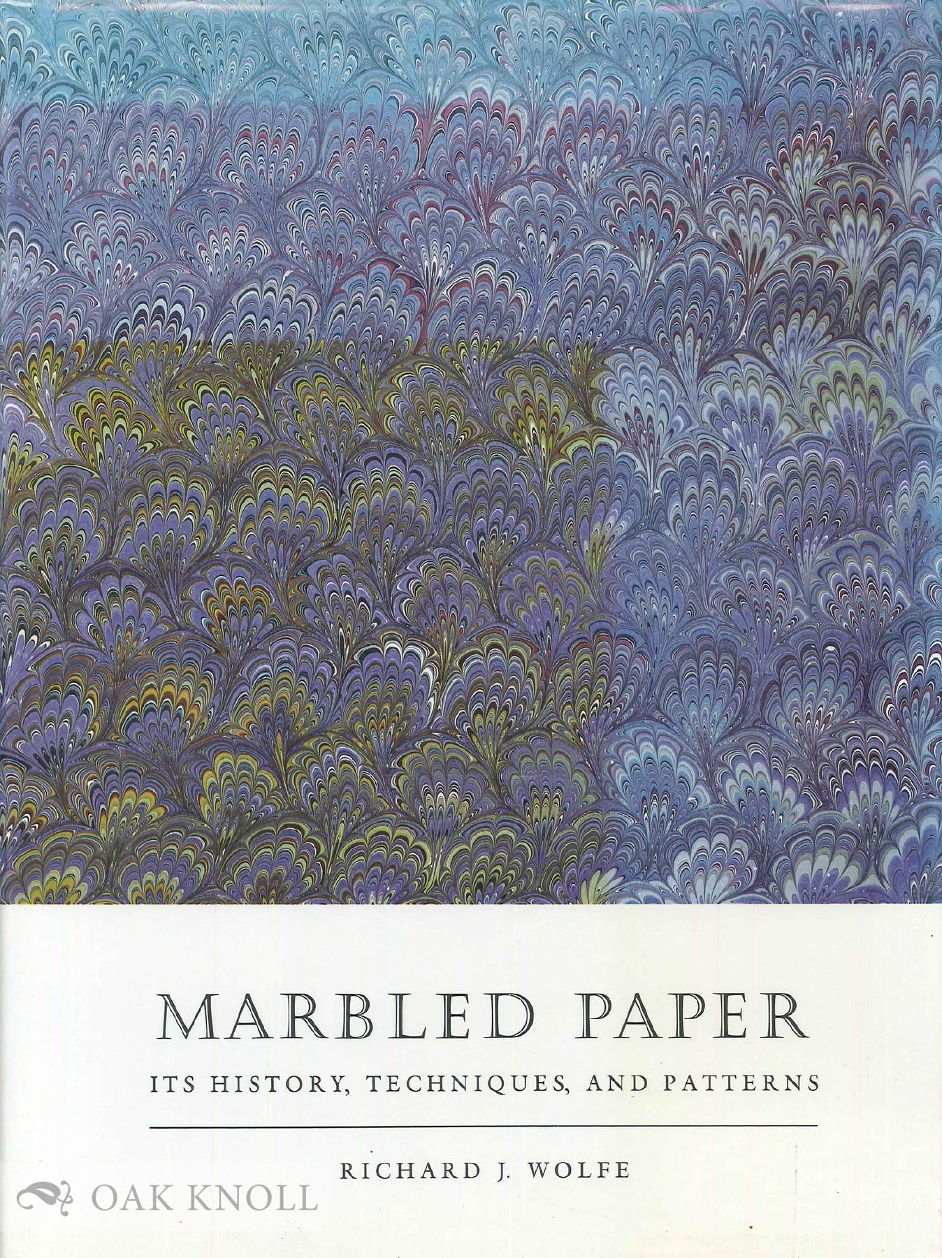 Marbled Paper: Its History, Techniques, and Patterns book cover