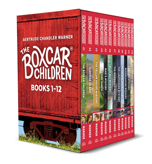 Boxcar Children Mysteries Boxed Set Books 1-12 [With Activity Poster and Bookmark]