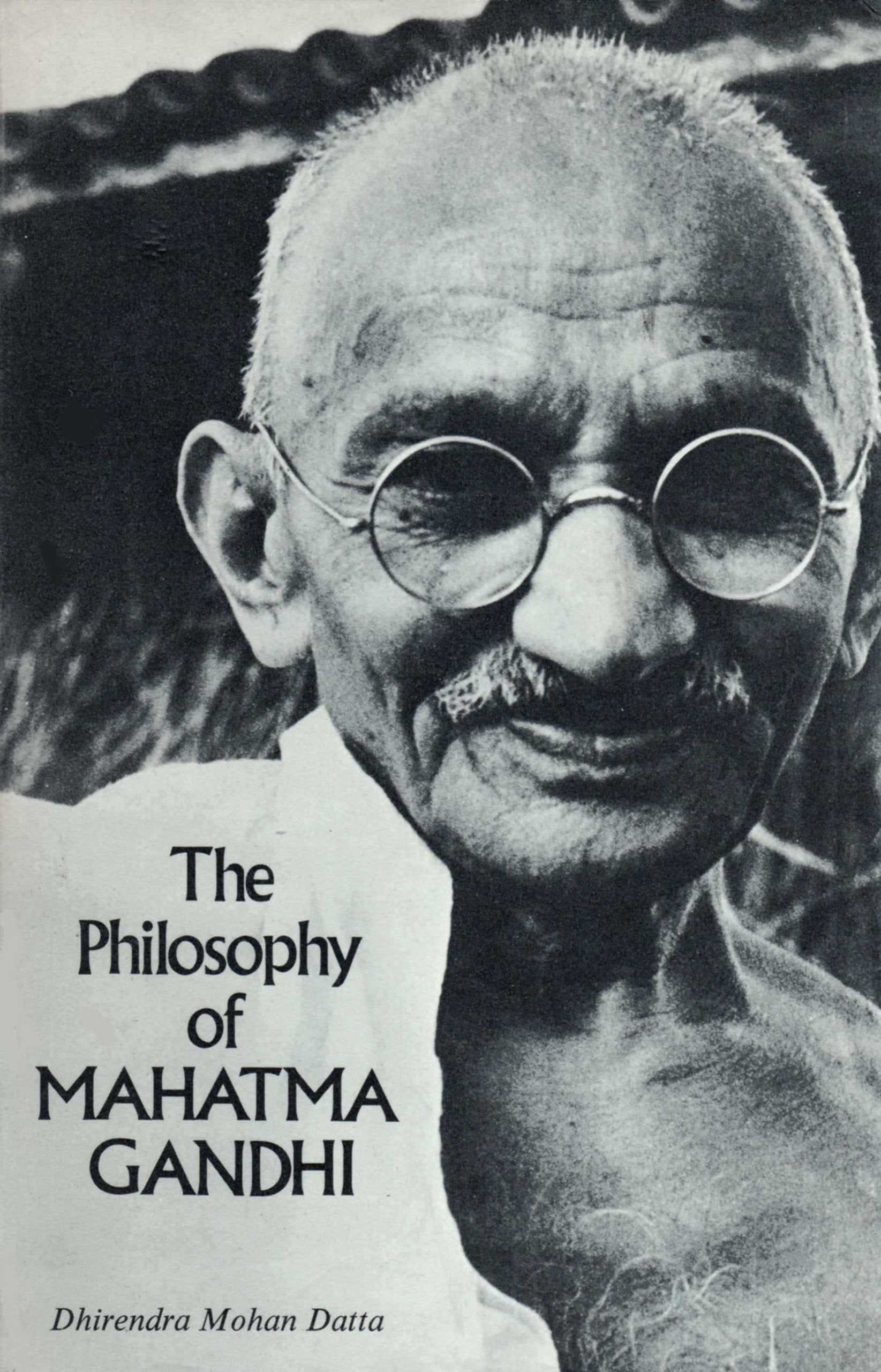 Philosophy of Mahatma Gandhi book cover