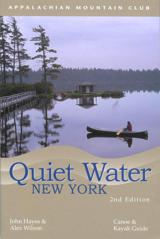 Quiet Water New York: Canoe & Kayak Guide book cover