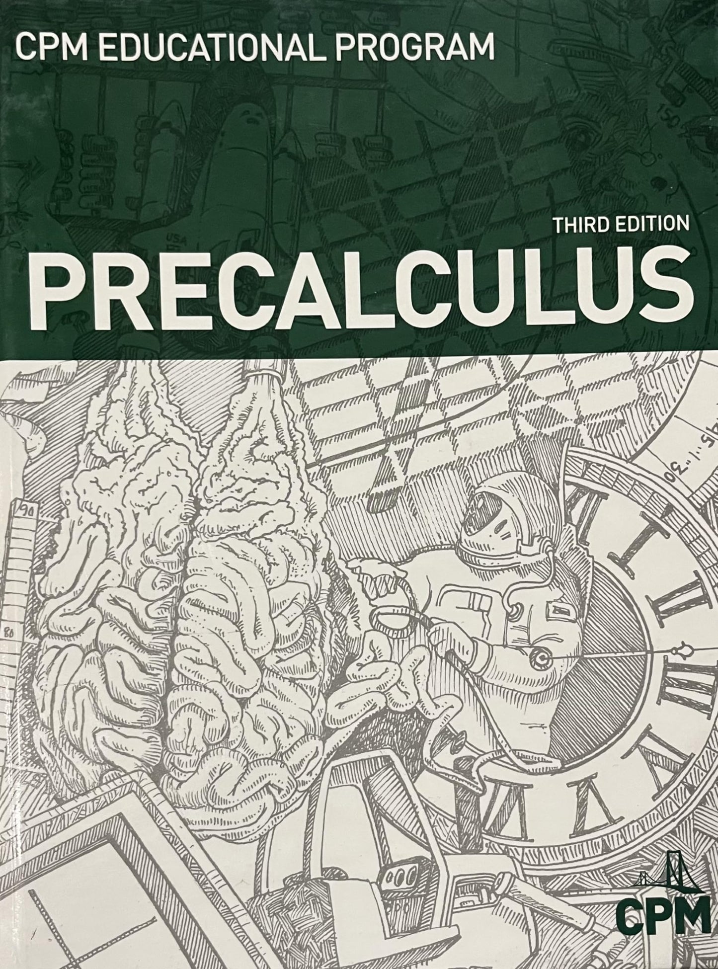 PRECALCULUS THIRD EDITION, CPM EDUCATIONAL PROGRAM book cover
