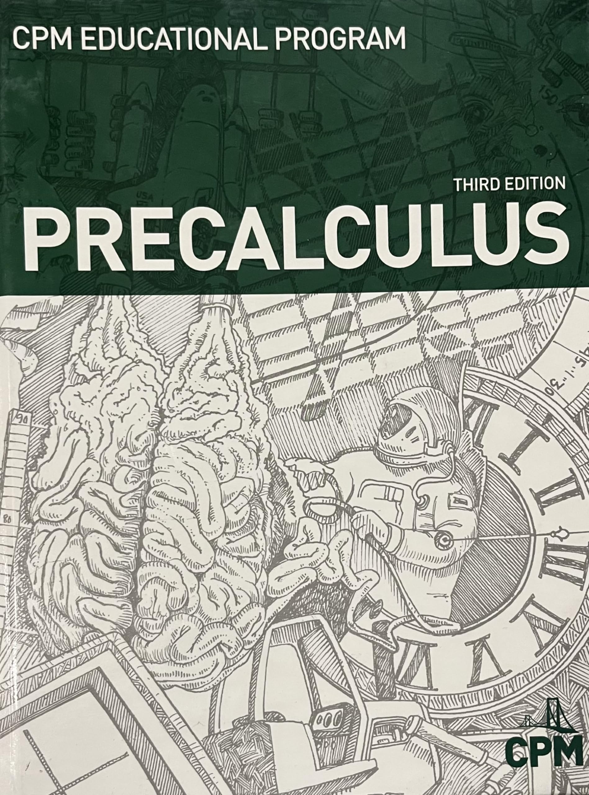 PRECALCULUS THIRD EDITION, CPM EDUCATIONAL PROGRAM book cover