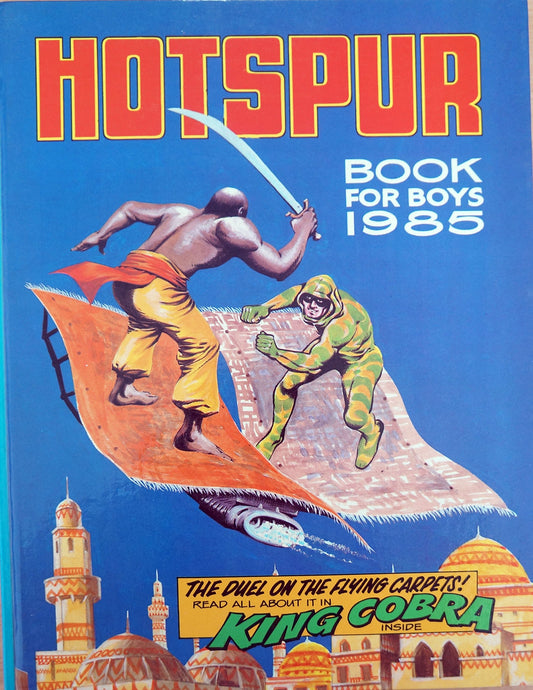 Hotspur Book for Boys 1985 book cover