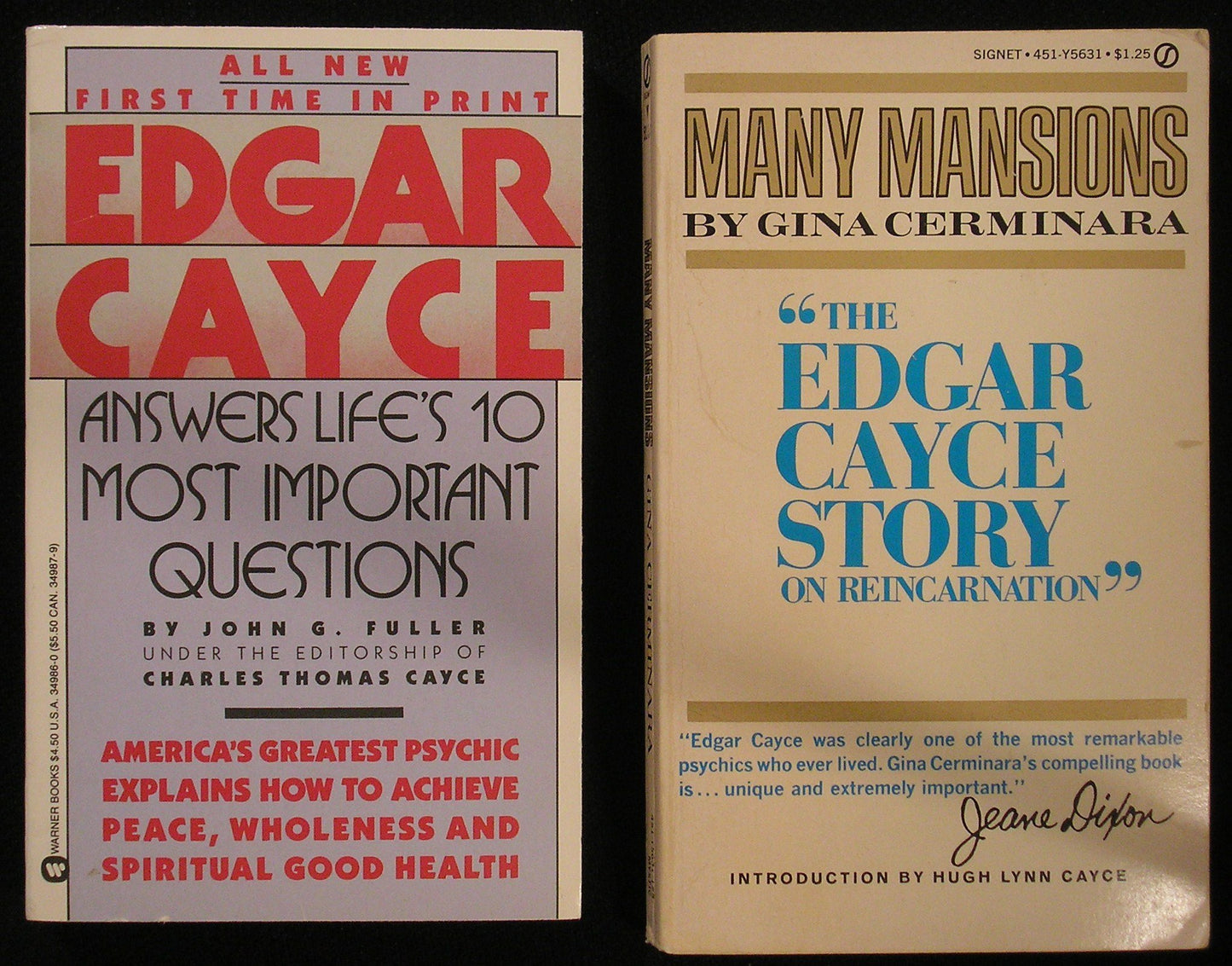 Edgar Cayce Answers Life's 10 Most Important Questions book cover