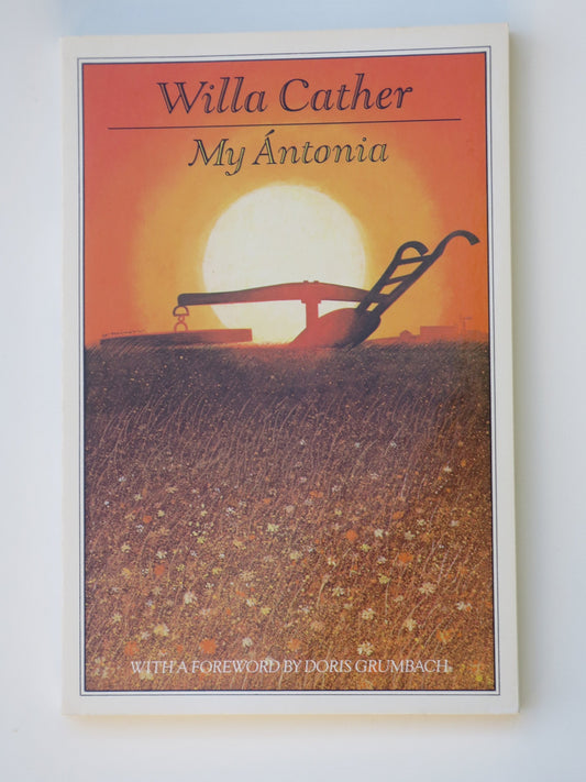 My Antonia book cover