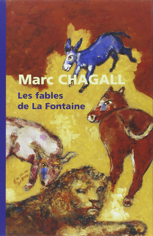 MARC CHAGALL - FABLES DE LA FONTAINE book cover