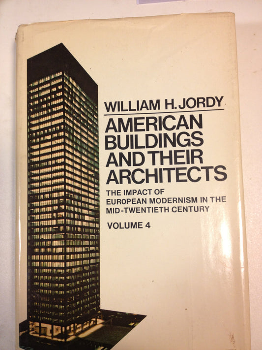American Buildings and Their Architects vol 4 book cover